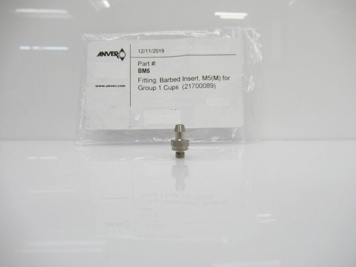 BM5 Anver, Captured O-Ring Barbed Fitting, Group 1 (Sold By Unit, New No Box)