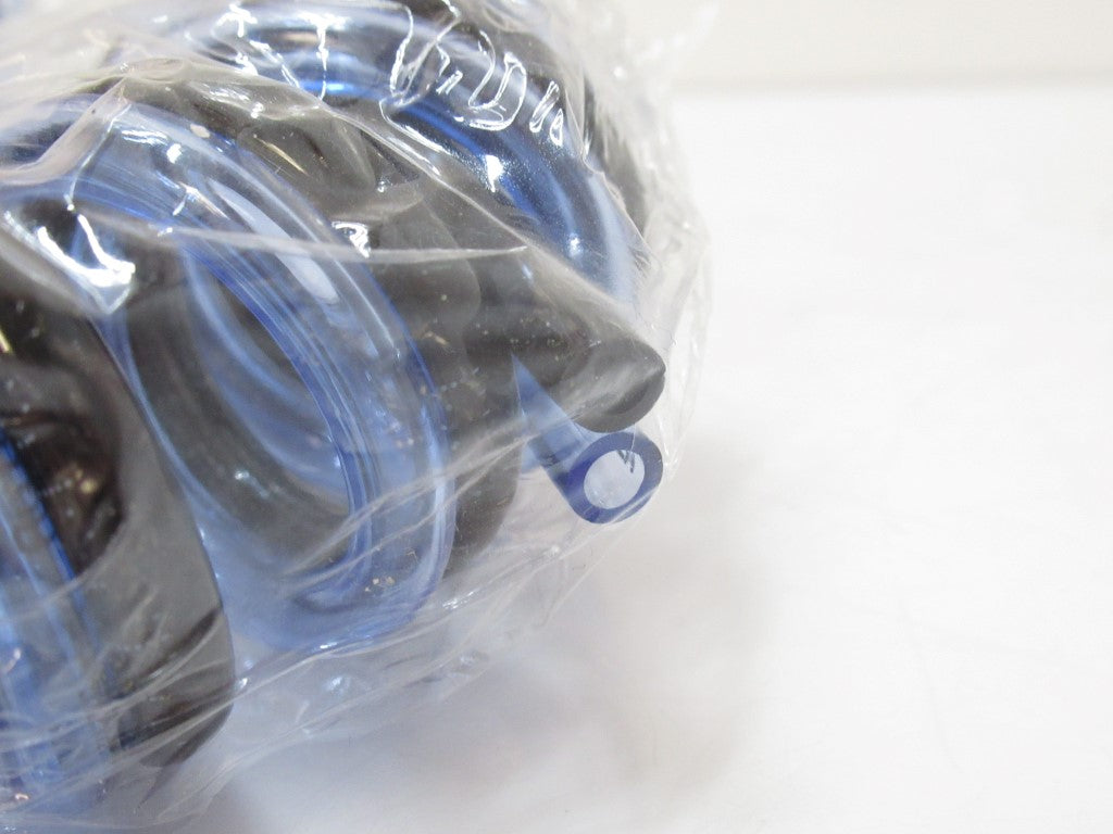 2PU06MC20 Nitra Pneumatics, Bonded Coiled Tubing Black/Blue, 6mm, 20 Coils 5.2FT