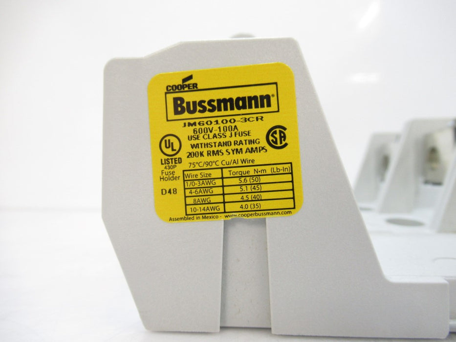 Bussmann NON-100 Fuse (Pack of 3) - 1