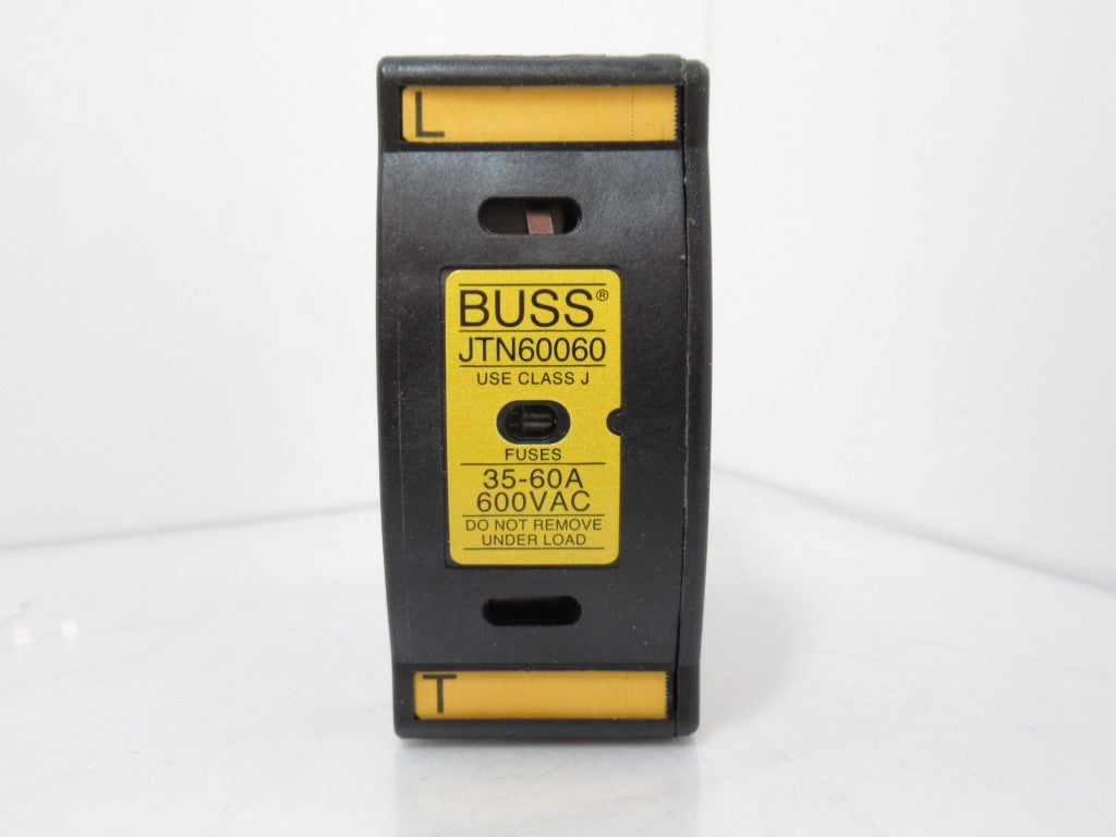 JTN60060 Eaton Bussmann Finger-Safe Fuseholder 60A 600V AC Class J, Sold By Unit