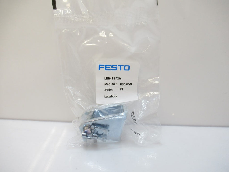 LBN-12/16 LBN1216 6058 Festo Clevis Foot, Sold By Unit