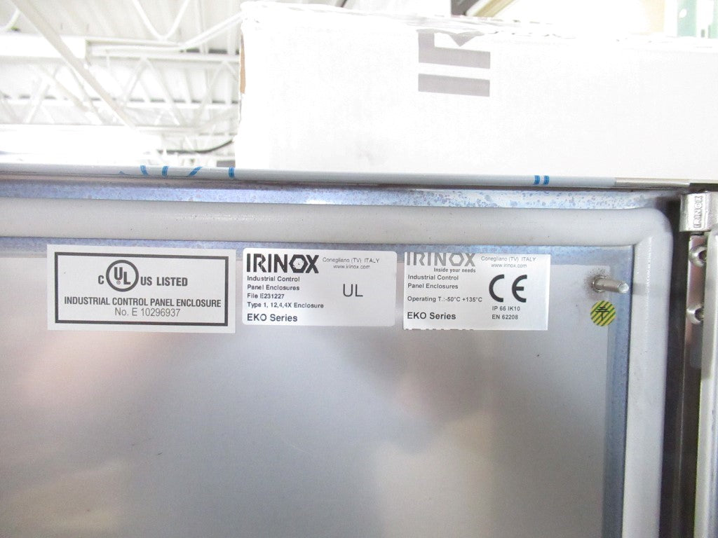 EKO 60 90 30 EK0600900300004 Irinox SS  Enclosure With Solid Door (New In Box)