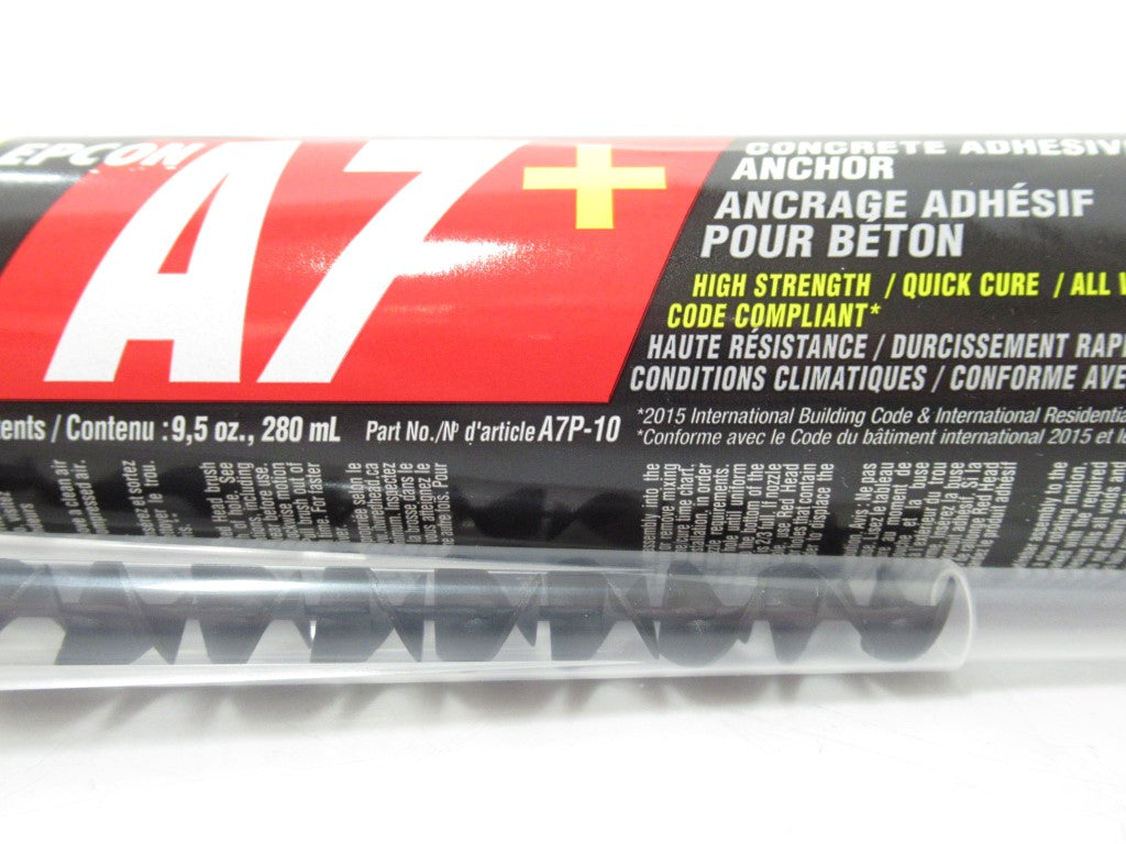 A7P-10 A7P10 Red Head Epcon A7+ 9.5 oz. Epoxy Adhesive Cartridge With Nozzle