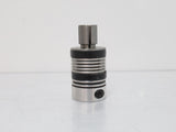 MK6-15-27-10-8 MK61527108 R+W Miniature Bellows Coupling With Clamping Hub