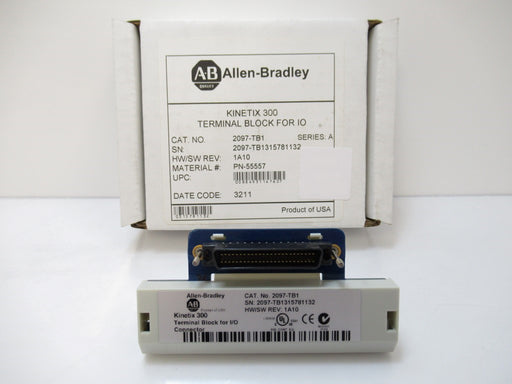 2097-TB1 2097TB1 Allen Bradley Kinetix 300 I/O Breakout Board (Surplus In Box)