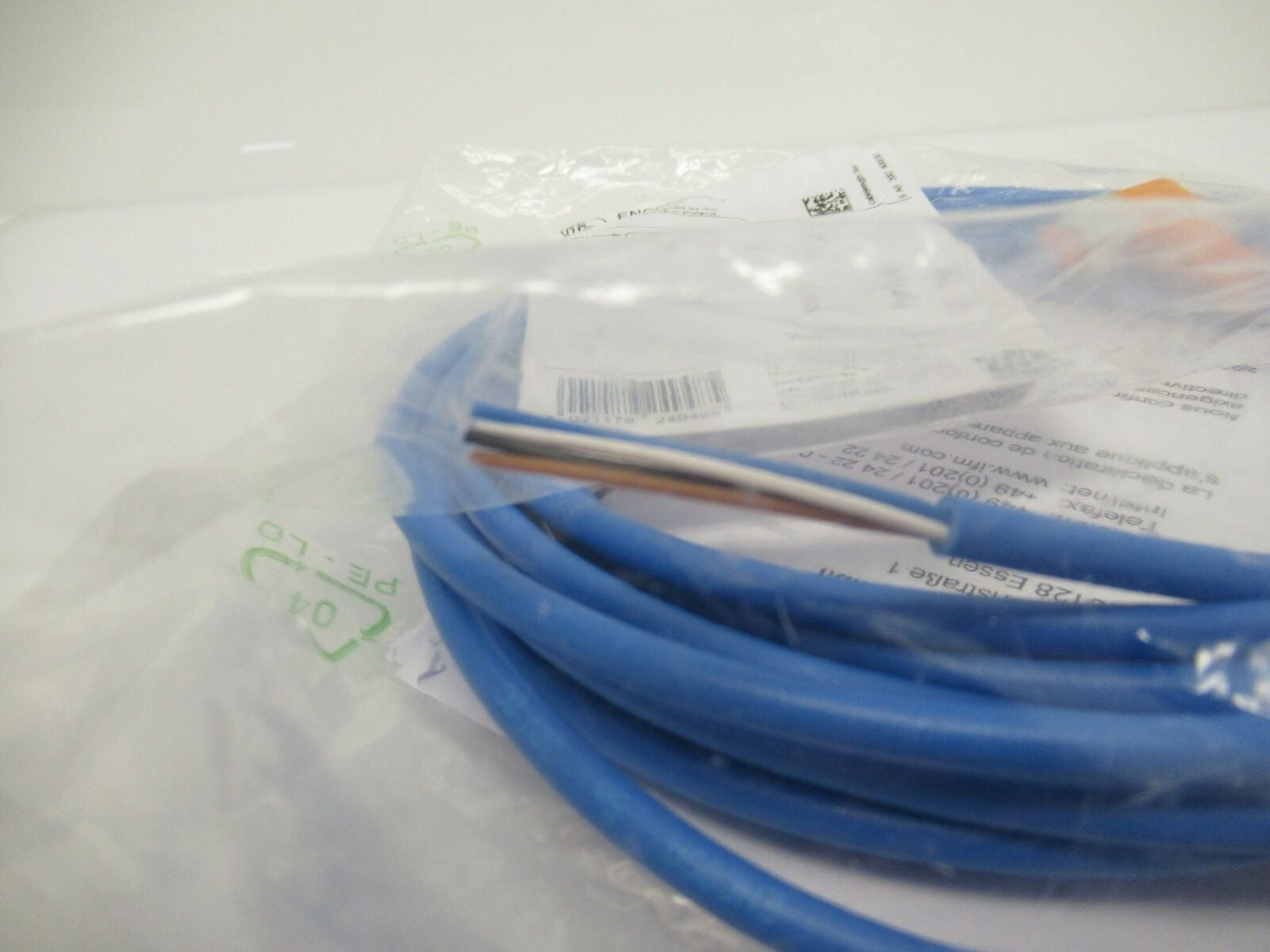 ENC05A Ifm Electronic XP Cable M12 4 Pin Right Angle Namur 5m New In Bag