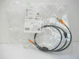 EVC222 Ifm Electronic Connection Cable 1m PUR-Cable; M12/M8 Connector (New)