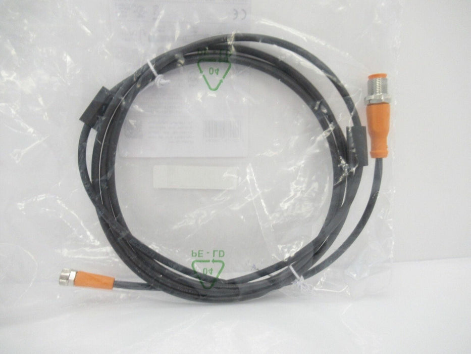 EVC243 Ifm Electronic 2 m PUR-Cable, M12 / M8 Connector New In Bag