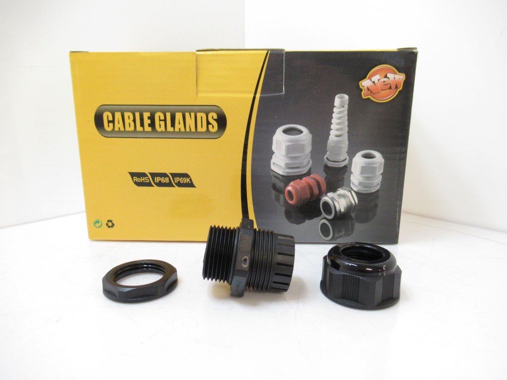 N3418B Beisit Cable Glands 3/4" NPT Black Cable Range 13-18 mm, Pack Of 25