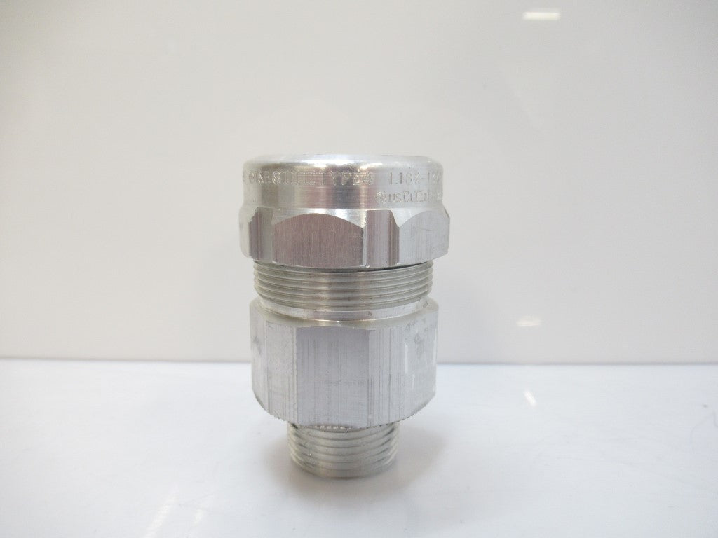 ABB ST100-469 ABBST100469 B&T Star Teck Cable Gland 1" Straight Sold By Unit