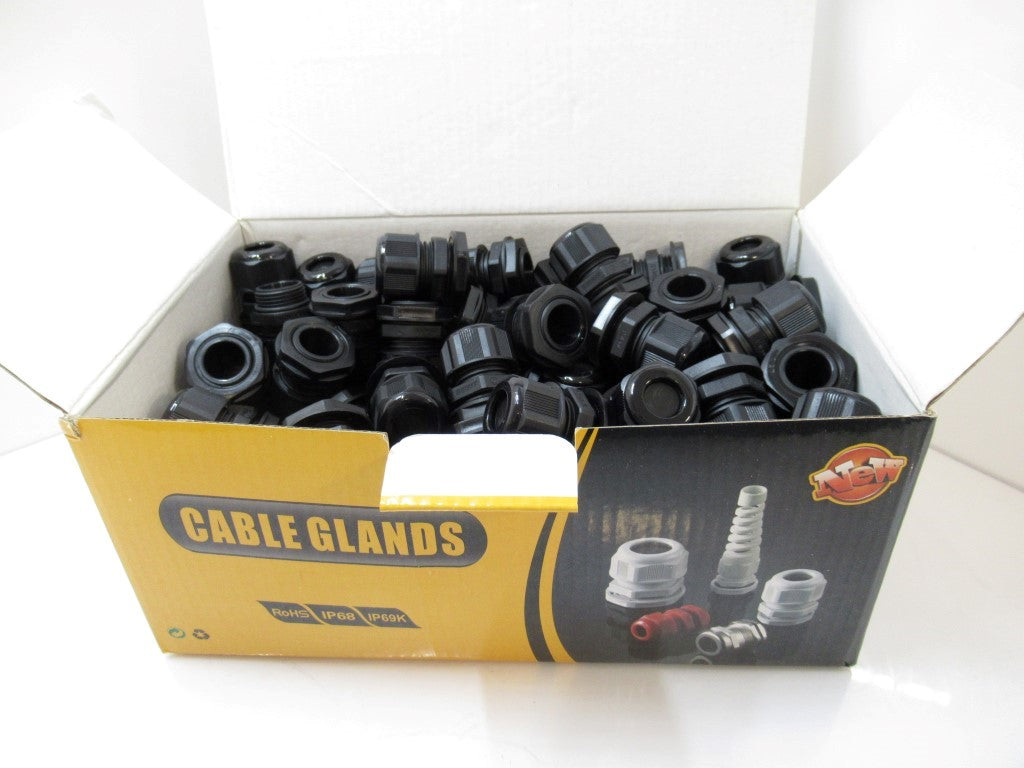 M2012B Beisit Cable Glands M20 Cable Range 6 - 12 mm Black, Sold Per Pack Of 100