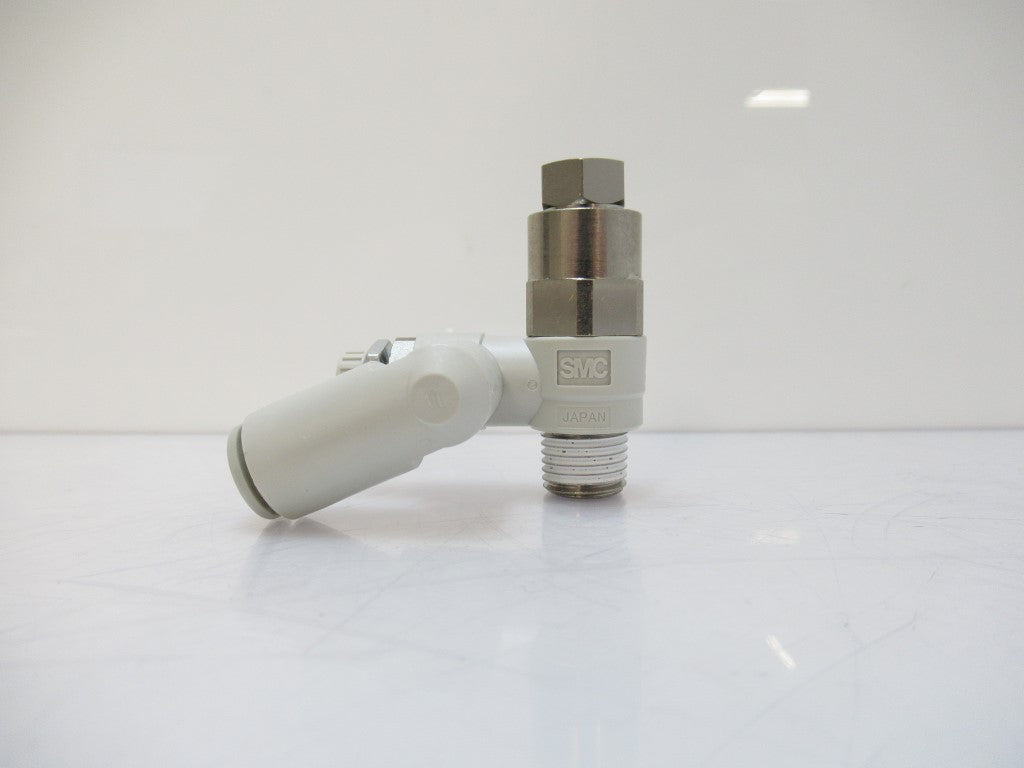 ASP430F-02-08S SMC ASP, Speed Controller With Pilot Check Valve ...