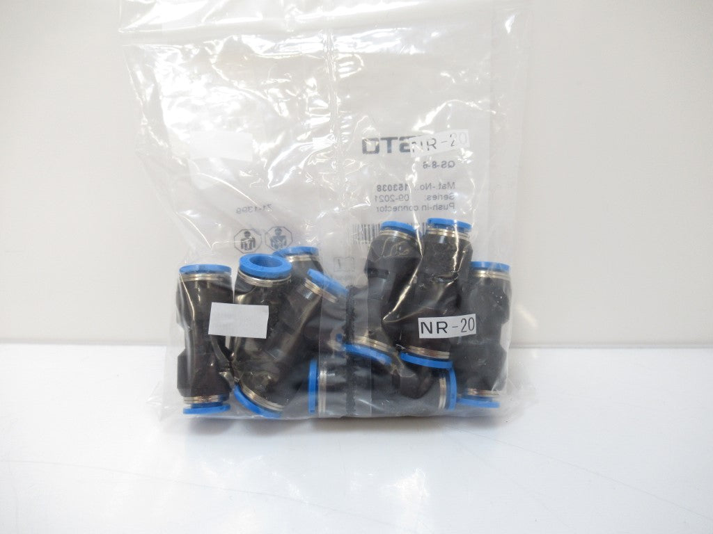 153038 QS-8-6 QS86 Festo Push-In Connector