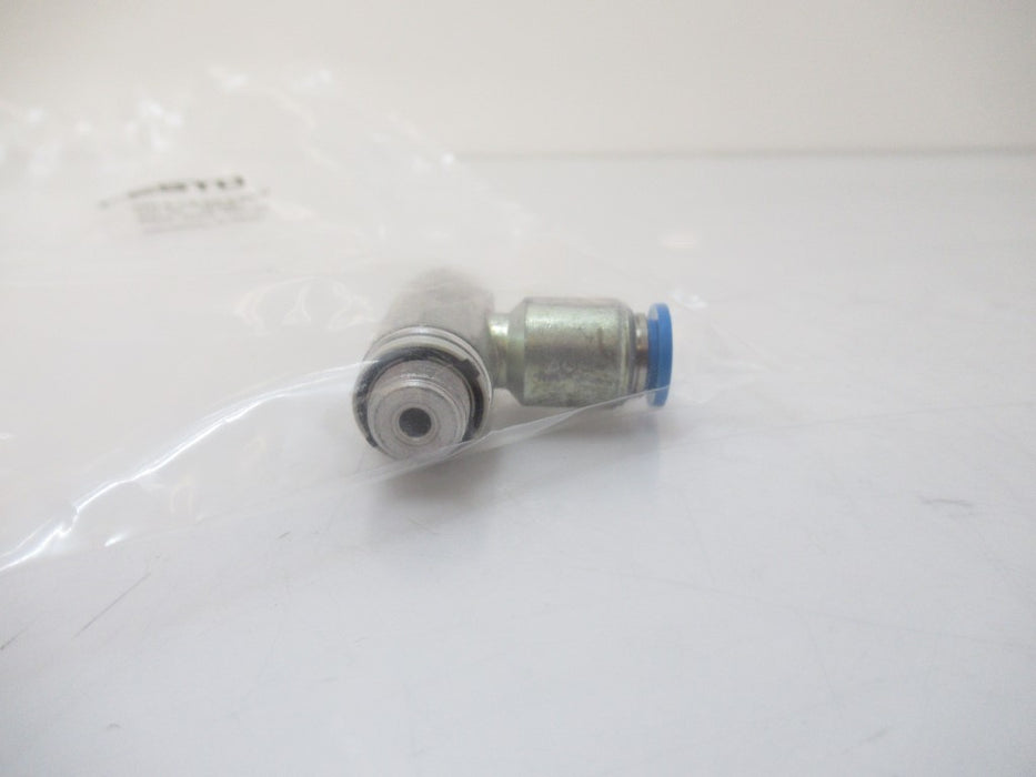 197581 Festo GRLA-1/8-QS-6-RS-D One-Way Flow Control Valve New In Bag