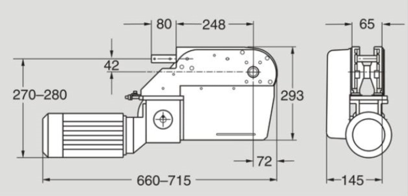 XLEB 0 HLA XLEB0HLA Flexlink XL End Drive Unit (New)
