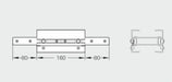 XHCC 160 A XHCC160A Flexlink Beam Section For Chain Installation New In Bag