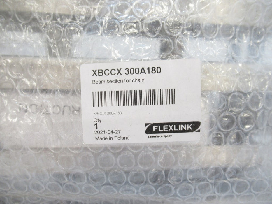 XBCCX300A180 FlexLink Beam Section For Chain New