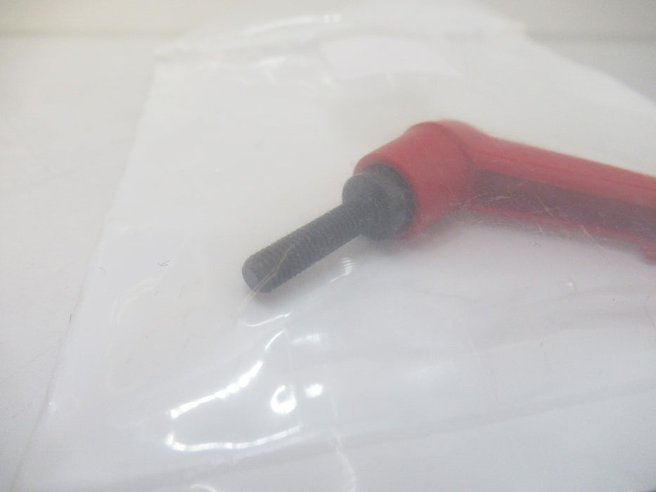 K0269 Kipp Plastic Adjustable-Position Handle Red, M5 x 0.8mm, Stud 20 mm New