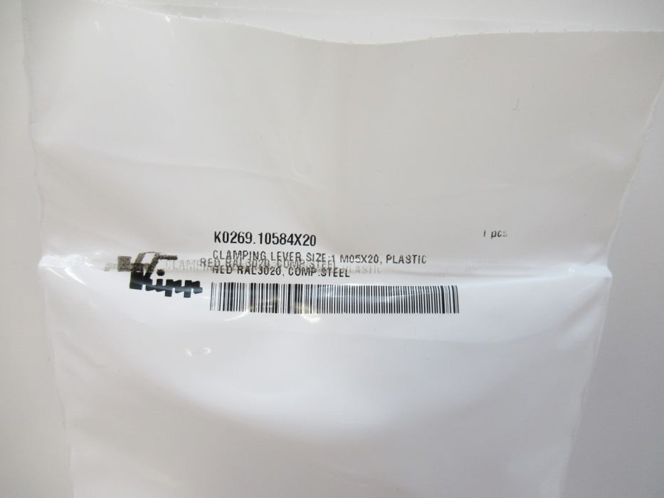 K0269 Kipp Plastic Adjustable-Position Handle, M5 x 0.8 mm, Stud 20 mm ...