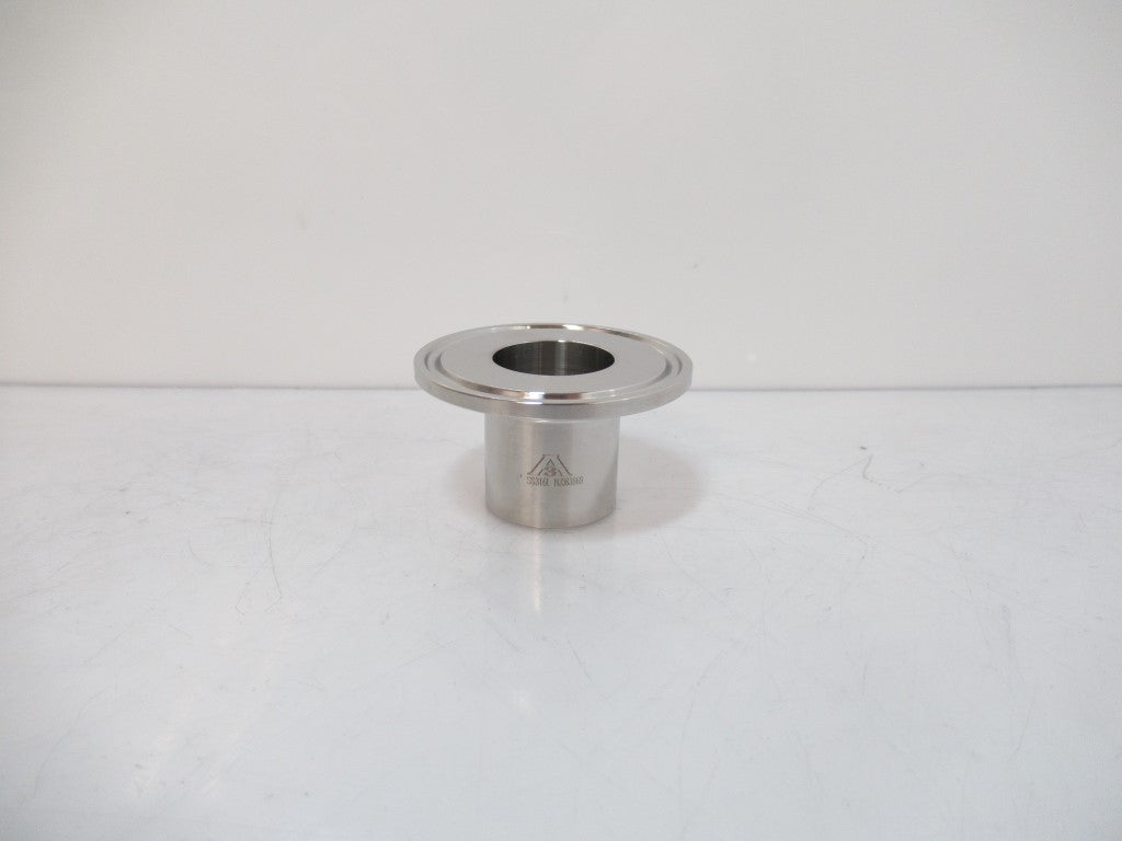 12-16C14A06 1216C14A06 Tri-Clamp 1" Weld Ferrule SS316, Sold By Unit