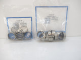 SS-1613-1 SS-1614-1 Swagelok Tube Fittings 1" Set Front And Back Ferrule New