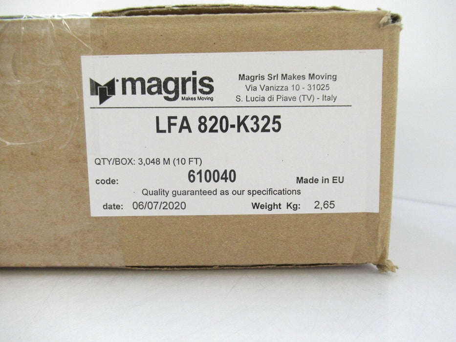 LFA 820-K325 LFA820K325 Magris Thermoplastic Chain Single Hinge Roll of 10ft New