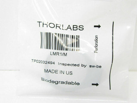 LMR1/M LMR1M Thorlabs Lens Mount With Retaining Ring New In Bag