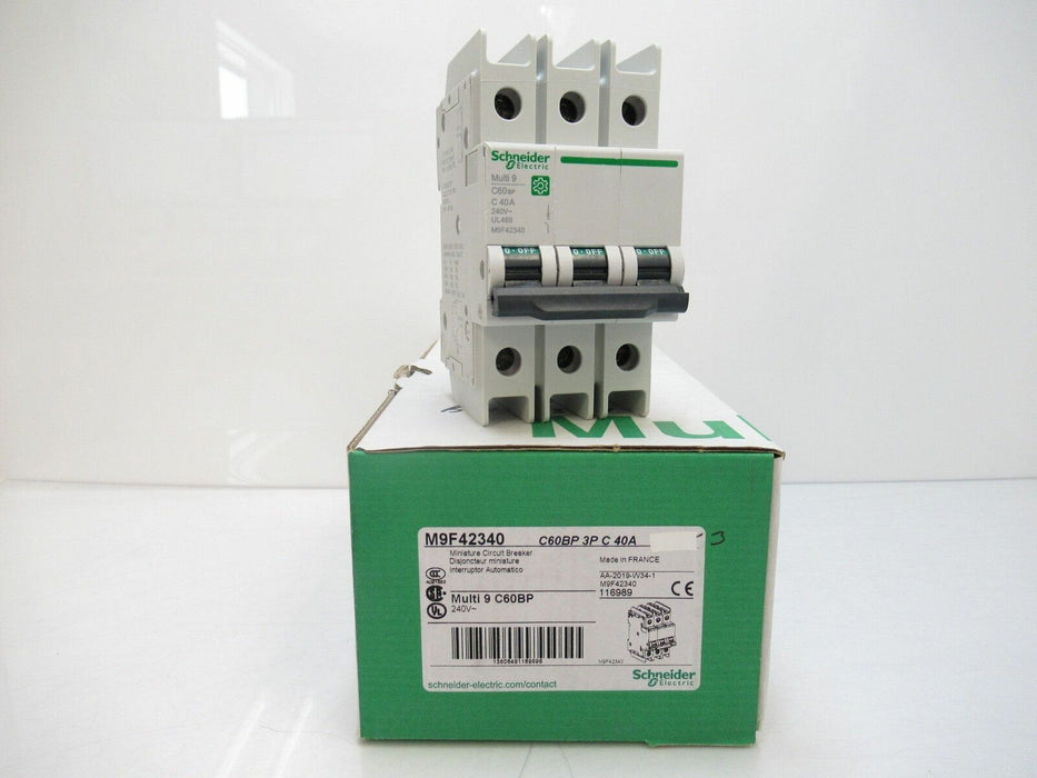 M9F42340 Schneider Electric Multi 9 Miniature Circuit-Breaker(Sold By Unit, New)