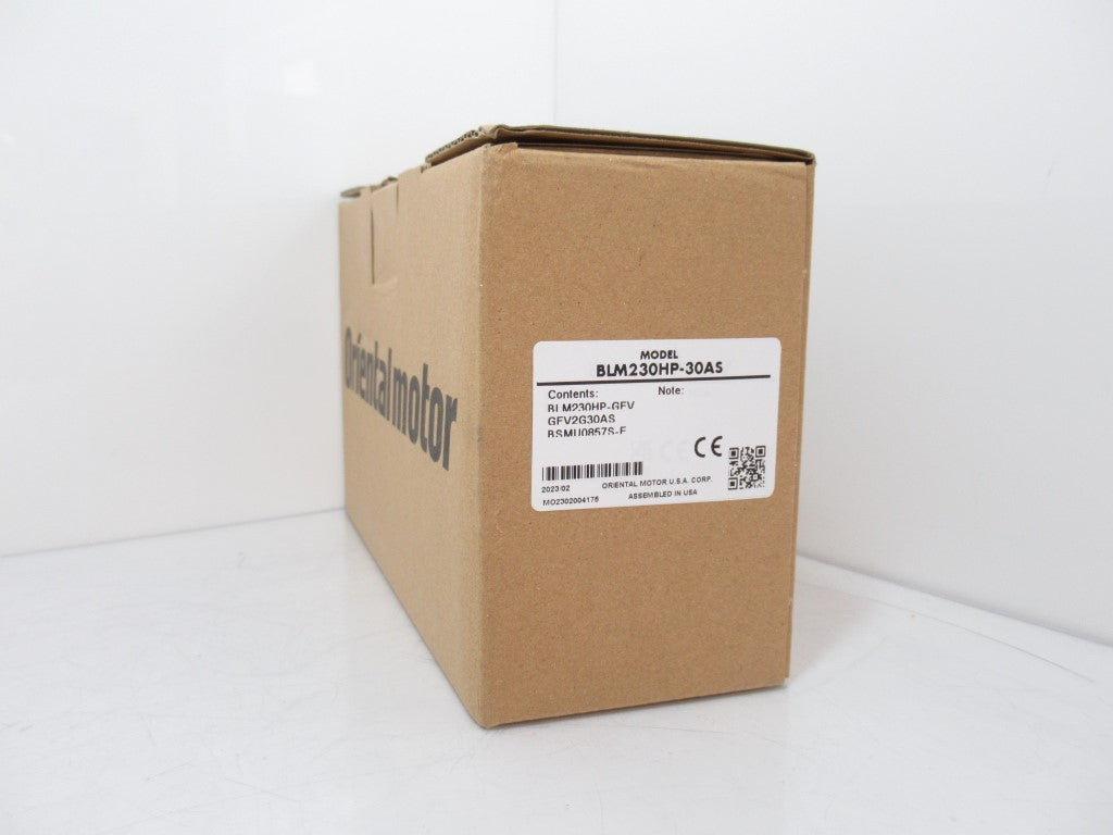 BLM230HP-30AS GFV2G30AS Orientalmotor Brushless DC Motor 30W, Gear Ratio 30:1
