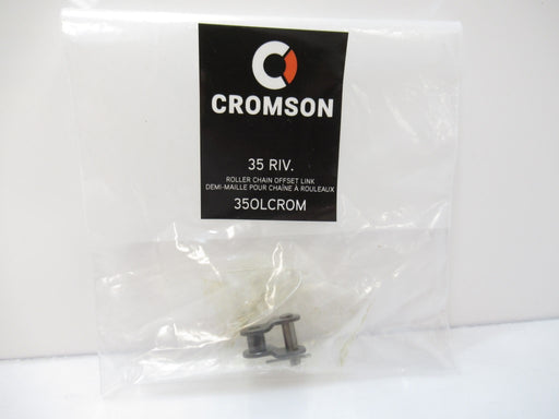 RC35-1 O/L RC351OL 350LCROM Cromson Roller Chain Offset Link (New In Bag)