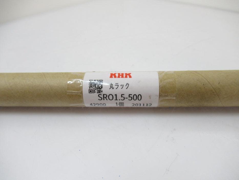 SRO1.5-500 SRO15500 KHK Kohara, 105 Tooth, Carbon Steel Round Racks (New In Box)