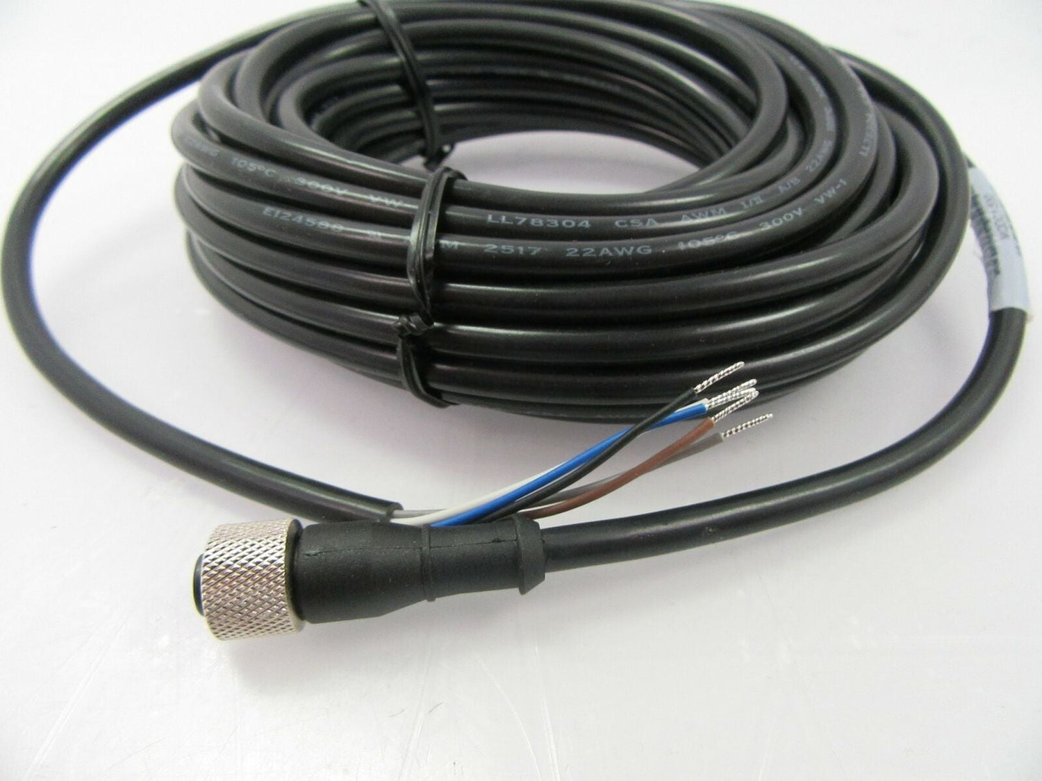 MQDC1-530 MQDC1530 Banner Quick Disconnect Cable 5 Pin Straight Connector