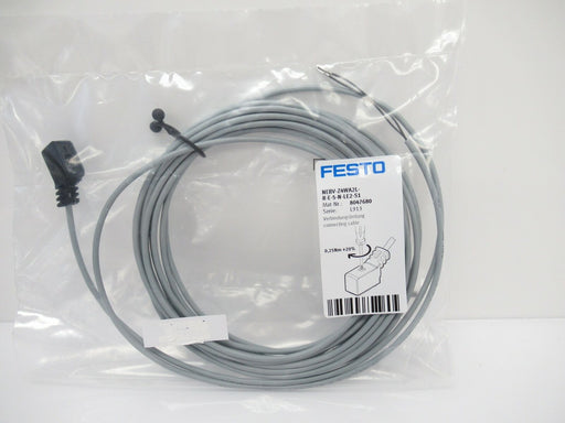 8047680 NEBV-Z4WA2L-R-E-5-N-LE2-S1 Festo Connecting Cable 2.9 mm (New In Bag)