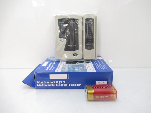 55-006 55006 Stanz RJ45 And RJ11 Network Cable Tester New In Box