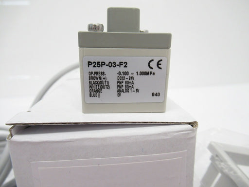 P25P-03-F2-B P25P03F2B Pressure Sensor 12-24V DC New In Box