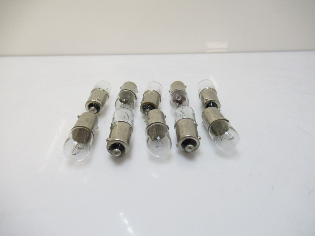 967 Miniature Lamps Bulbs, Clear, 130V, 2.4W, Sold Per Pack Of 10