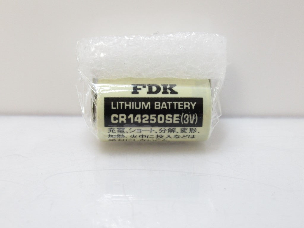 CR14250SE FDK Lithium Battery 3V, 850 mAh / 2.55Wh, Sold By Unit