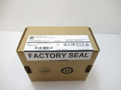 1769-PA2 1769PA2 Allen-Bradley Compact I/O Power Supply (Surplus In Box Sealed 2021)