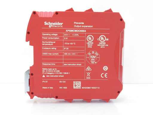 XPSMCMDO0004 Schneider Electric Preventa 4 Digital Output Pair Expansion Module