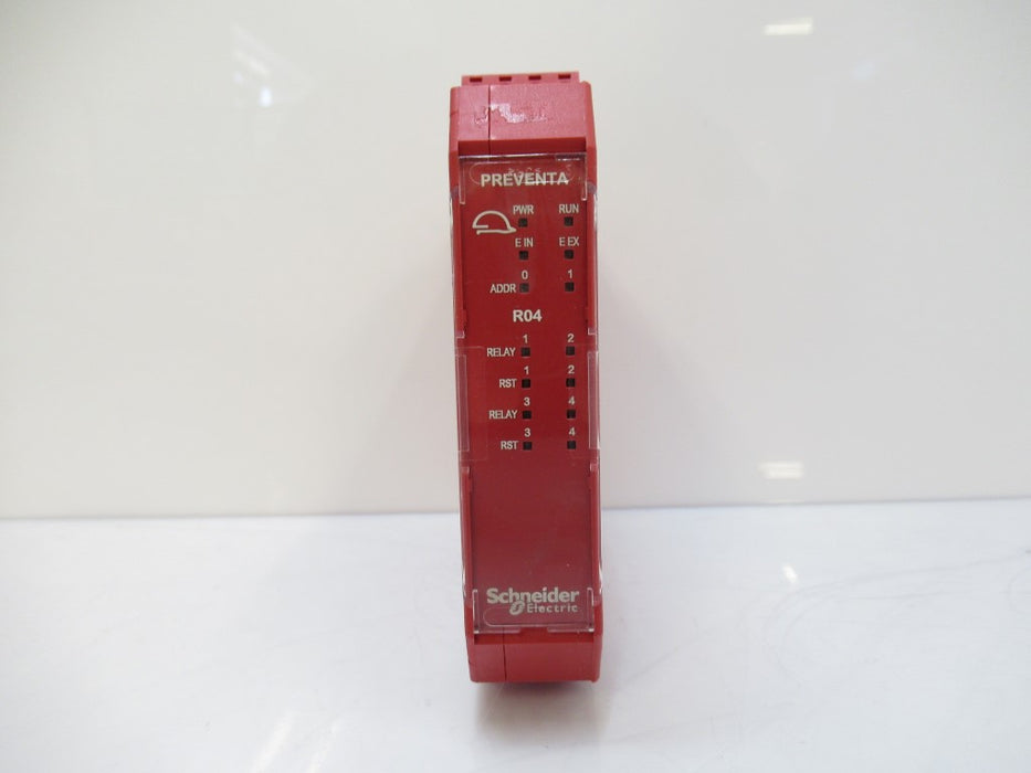 XPSMCMRO0004 Schneider 4 Safety Relay Output Expansion With Backplane Connection
