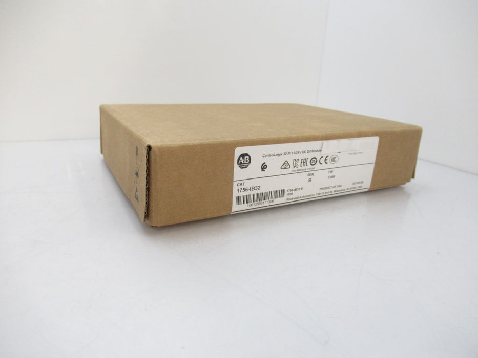1756-IB32 1756IB32 Allen Bradley ControlLogix Input Module Surplus Sealed In Box