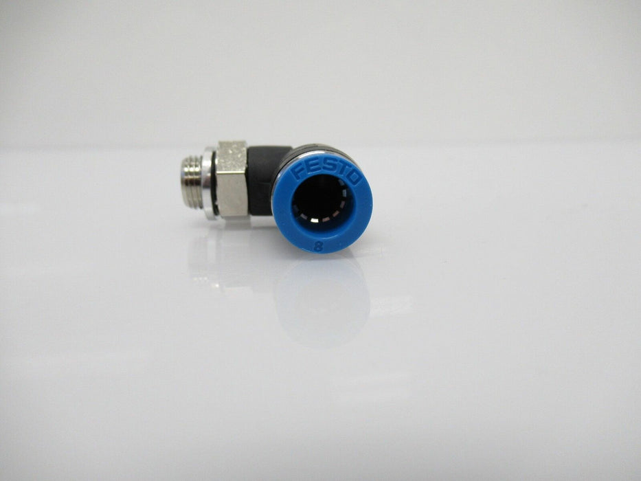 186119 QSL-G1/8-8 Festo Push-In L-Fitting - industrialautomationparts.com