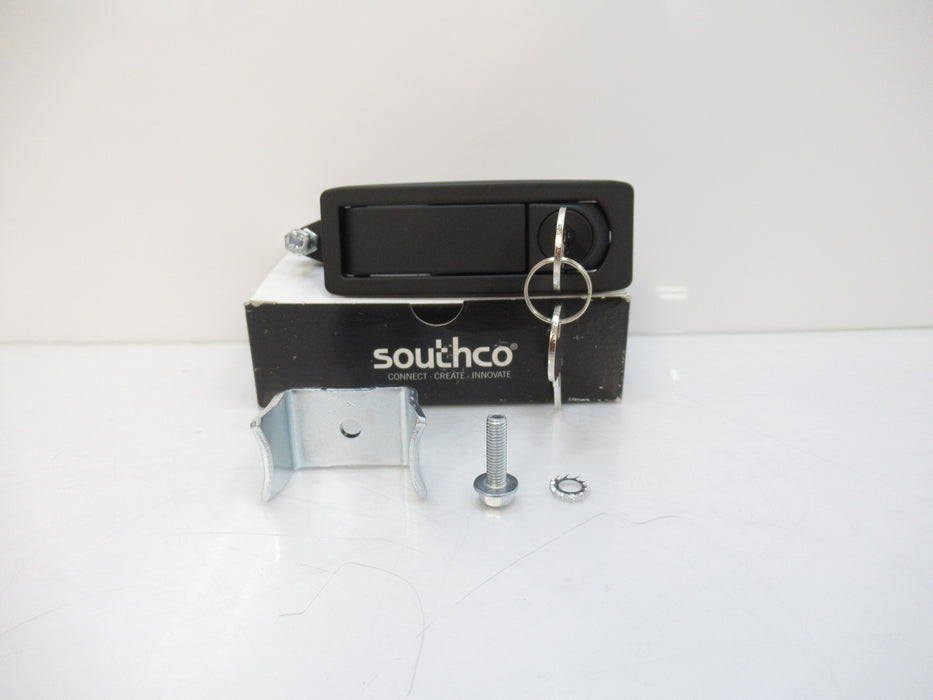 C2-32-25 C23225 Southco Adjustable Lever Latch Zinc Alloy Key Locking, Black