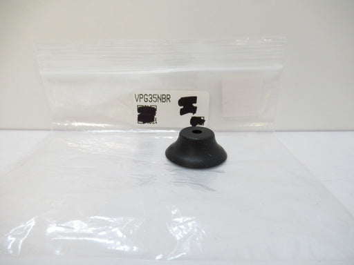 VPG35NBR Vaccum Cup Extra-Flat 35mm Nitrile, Black, NBR