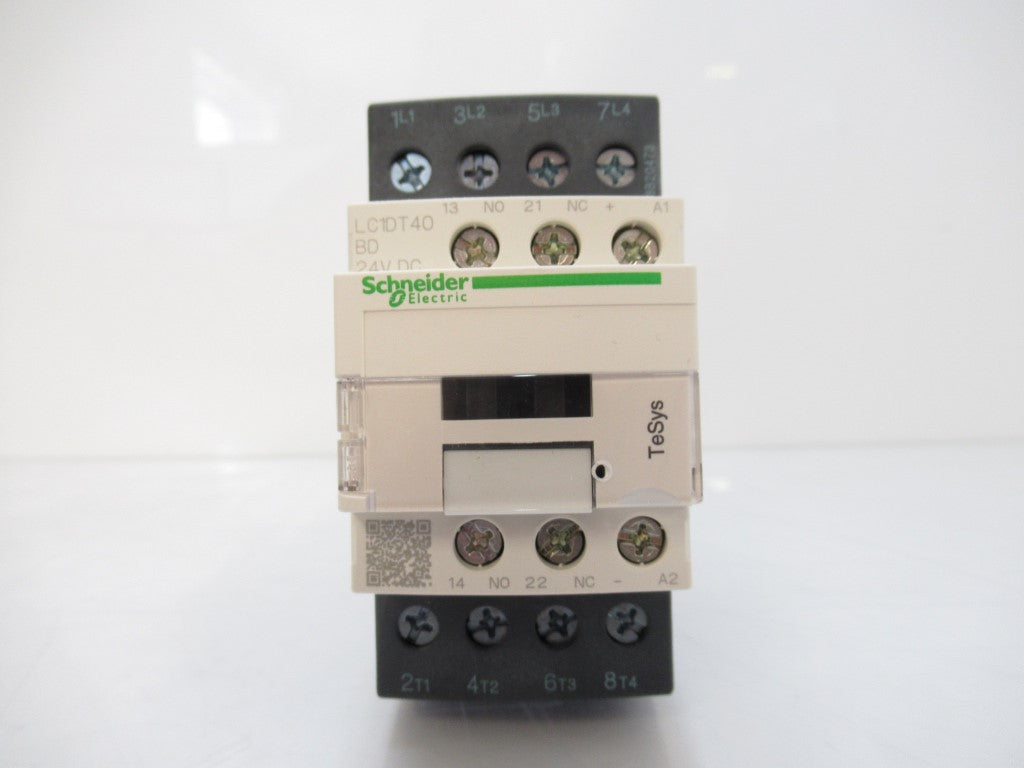 LC1DT40BD Schneider Electric TeSys D Contactor, 600V, 4 Poles, 24V DC, 40A