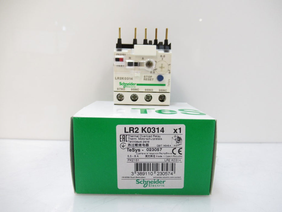 LR2 K0314 LR2K0314 Schneider Electric TeSys Differential Thermal Overload Relay