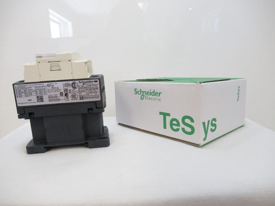 LC1D18B7 Schneider Electric TeSys D Contactor 600V AC, 18 A, 3-Pole New In Box