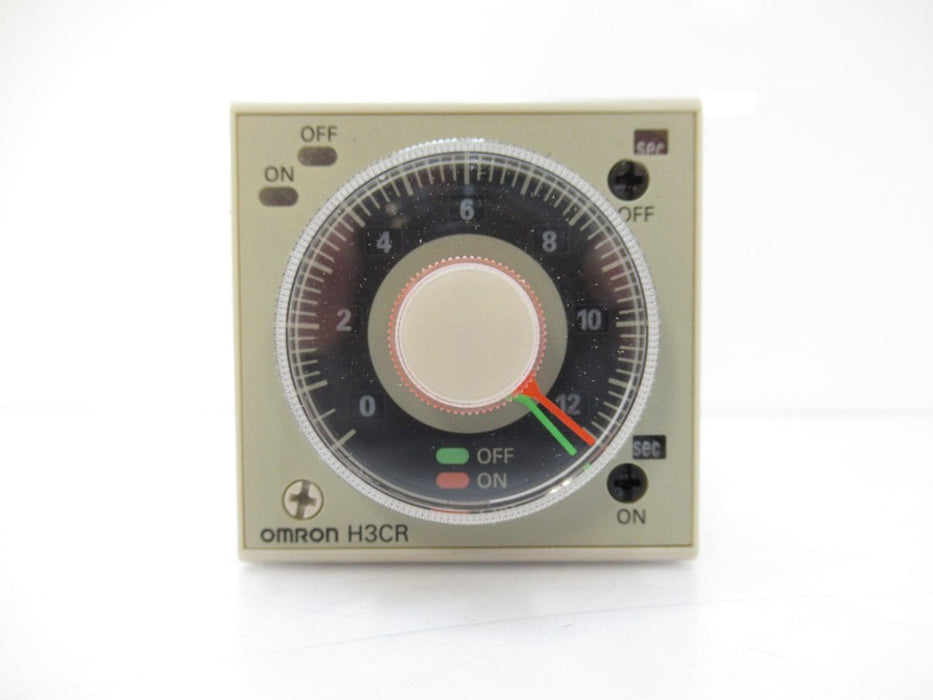 H3CR-F8 H3CRF8 Omron Solid State Twin Timer 5 A  AC 100-240V OR DC 100-125