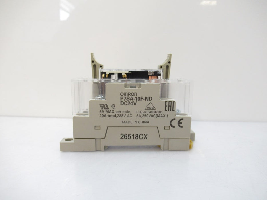 G7SA-2A2B-DC24 P7SA-10F-ND Omron Safety Relay Assembly With Relay