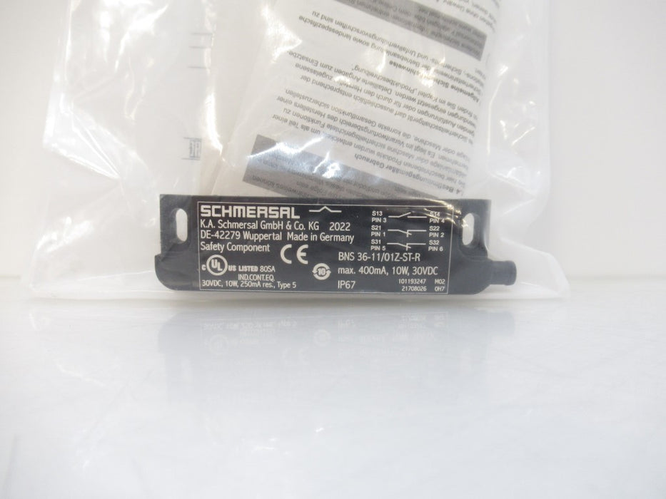 BNS 36-11/01Z-ST-R 101193247 Schmersal Coded Magnet Sensor Right New In Bag
